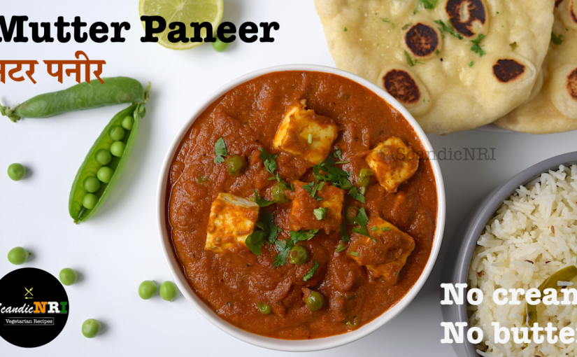 Mutter Paneer Curry
